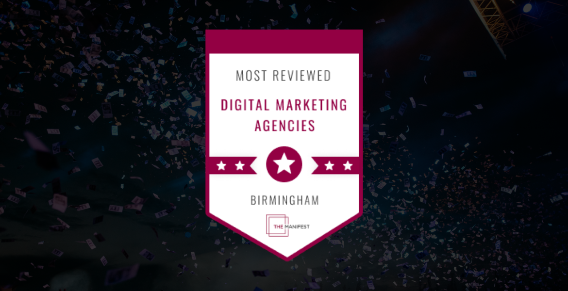 The Manifest Crowns Rewind Creative as one of the Most Reviewed Digital Agencies in Birmingham